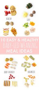 10 Easy & Healthy Baby-Led Weaning Meal Ideas | Haute & Healthy Living