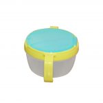 Durable Dual Handles Candy Snack Food Anti-Falling Baby Bowl Kids Eating Tool - Green
