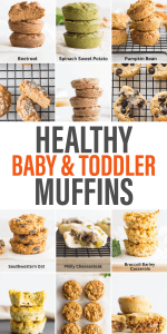 Healthy Baby and Toddler Muffins