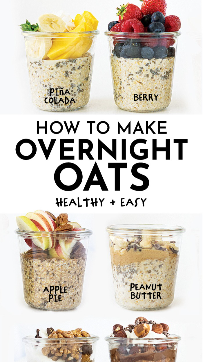 How To Make Overnight Oats | Sleep By Rachelle