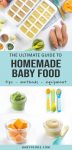 Ultimate Guide on How to Make Homemade Baby Food