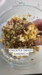 Chickpea Smash Sandwich Recipe