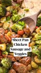 Sheet Pan Chicken Sausage and Veggies