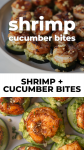 Shrimp Cucumber Bites (Keto + Low Carb!)