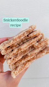 Snickerdoodle recipe