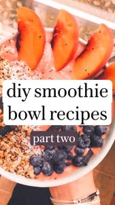 smoothie bowl recipes